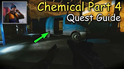 Big Sale is a Quest in Escape from Tarkov. . Chemical part 4